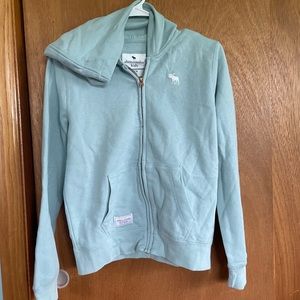 Abercrombie and Fitch, 13/14, blue green ish jacket